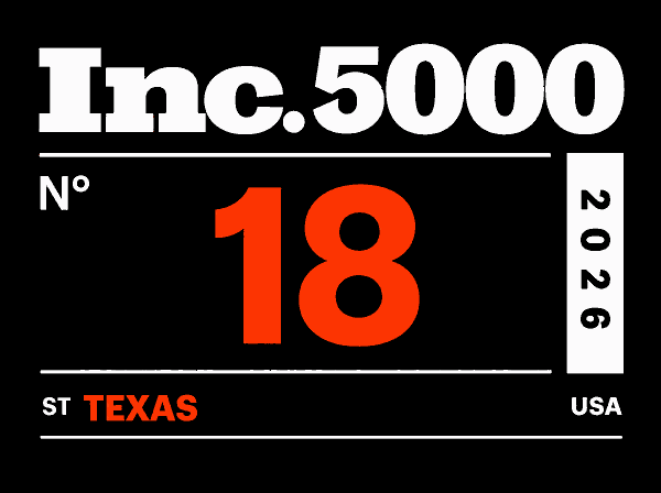 Inc. 5000 2026, No. 18 in Texas